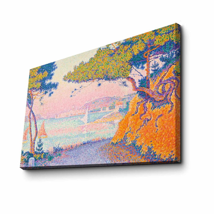 Wallity Lienzo Decorativo Gulf Juan de Paul Signac 45 x 70 cm